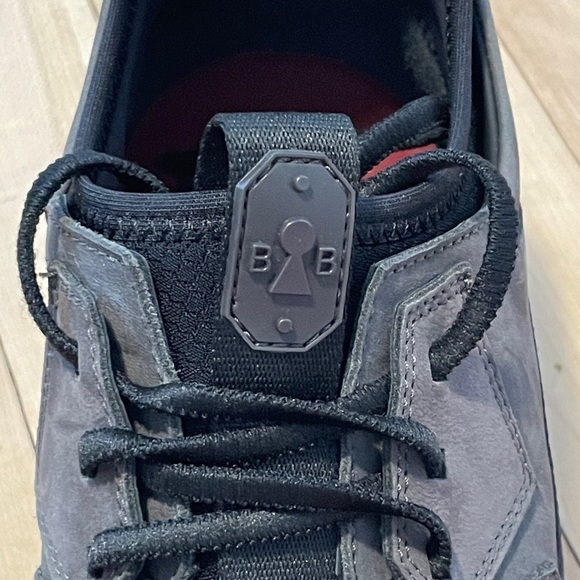 NWB Bruno Bordese Grey Suede Pulsar Sneakers - Size 42 - Picture 6 of 12